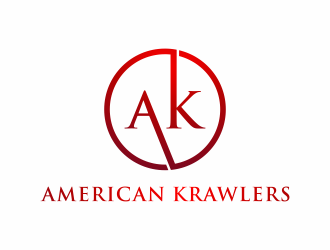 American Krawlers logo design by ozenkgraphic