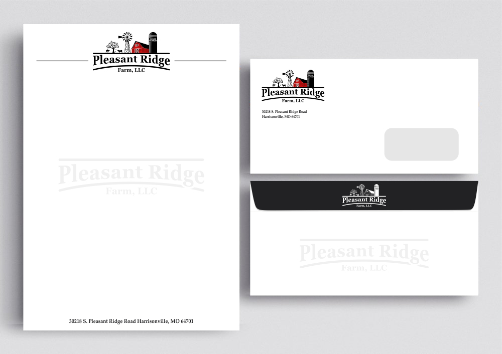 Pleasant Ridge Farm, LLC logo design by zizze23