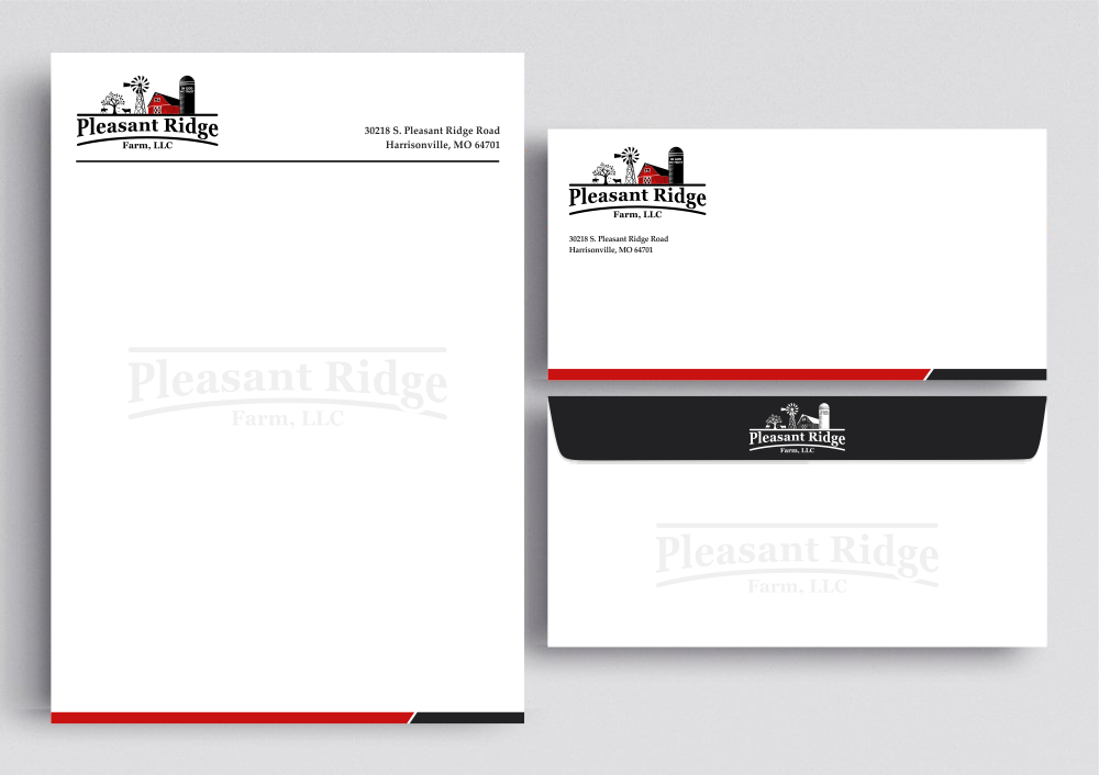 Pleasant Ridge Farm, LLC logo design by zizze23