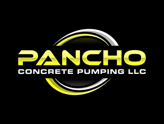 Pancho Concrete Pumping LLC. logo design by ubai popi