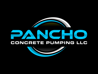 Pancho Concrete Pumping LLC. logo design by ubai popi