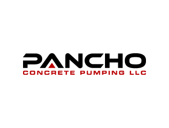 Pancho Concrete Pumping LLC. logo design by denfransko