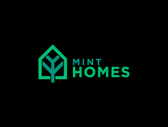 Mint homes logo design by jafar