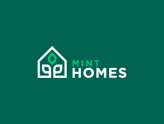 Mint homes logo design by jafar