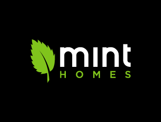 Mint homes logo design by denfransko