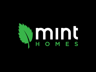 Mint homes logo design by denfransko