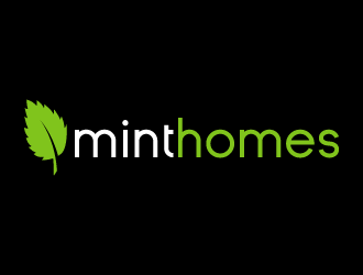 Mint homes logo design by denfransko