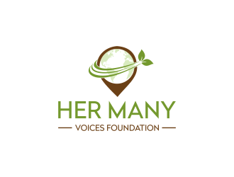 Her Many Voices Foundation logo design by RIANW