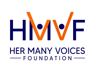 Her Many Voices Foundation logo design by MonkDesign