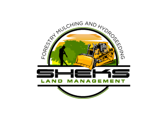 Sheks Land Management logo design by torresace