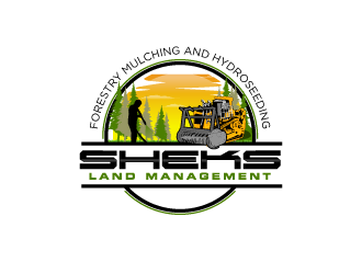 Sheks Land Management logo design by torresace