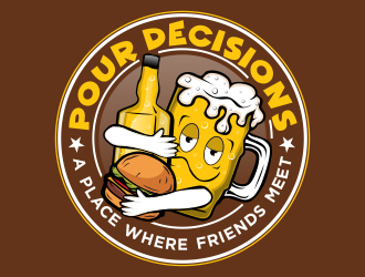 Pour Decisions logo design by qqdesigns