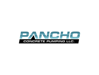 Pancho Concrete Pumping LLC. logo design by wongndeso