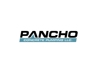 Pancho Concrete Pumping LLC. logo design by wongndeso