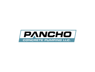 Pancho Concrete Pumping LLC. logo design by wongndeso