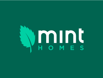 Mint homes logo design by denfransko