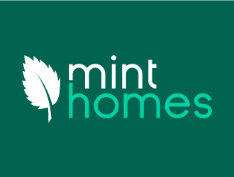 Mint homes logo design by denfransko