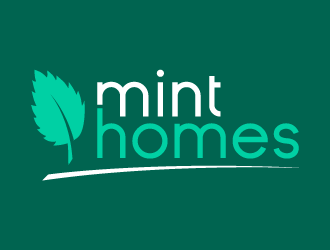 Mint homes logo design by denfransko