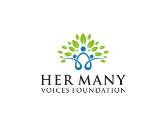 Her Many Voices Foundation logo design by artery