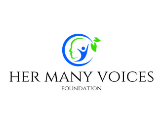 Her Many Voices Foundation logo design by jetzu