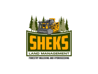 Sheks Land Management logo design by torresace