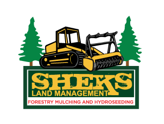 Sheks Land Management logo design by Htz_Creative