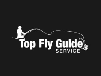 Top Fly Guide Service logo design by designbyorimat