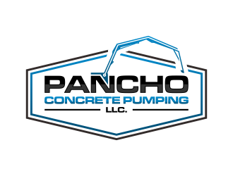 Pancho Concrete Pumping LLC. logo design by .::ngamaz::.