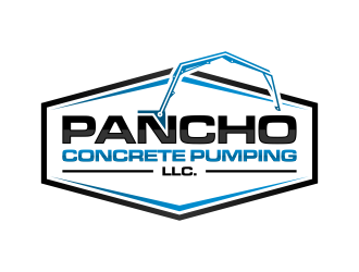 Pancho Concrete Pumping LLC. logo design by .::ngamaz::.