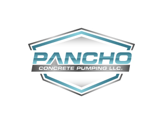 Pancho Concrete Pumping LLC. logo design by wongndeso