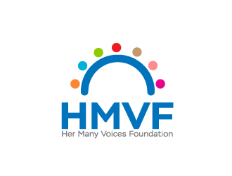 Her Many Voices Foundation logo design by Marianne