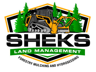 Sheks Land Management logo design by jaize