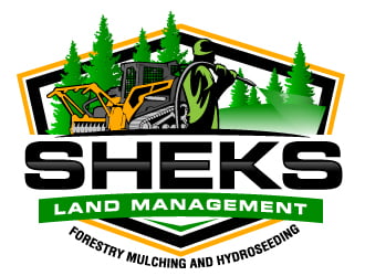 Sheks Land Management logo design by jaize