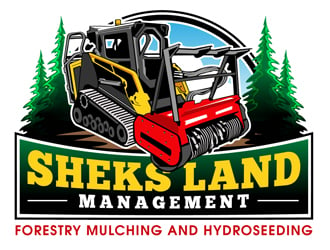 Sheks Land Management logo design by DreamLogoDesign