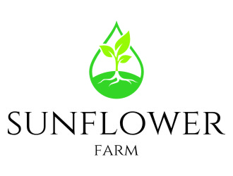 Sunflower Farm  logo design by jetzu