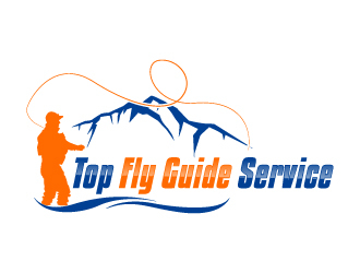 Top Fly Guide Service logo design by uttam