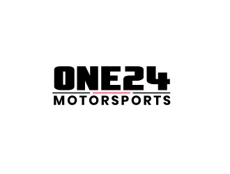 ONE24 Motorsports logo design by drifelm