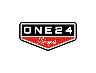 ONE24 Motorsports logo design by jancok