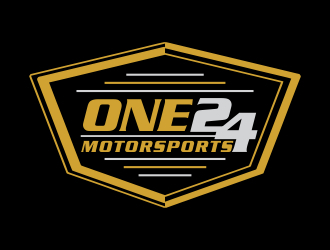 ONE24 Motorsports logo design by cikiyunn