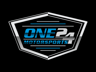 ONE24 Motorsports logo design by cikiyunn