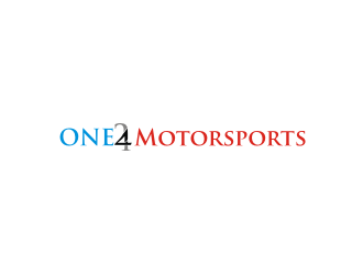 ONE24 Motorsports logo design by Diancox