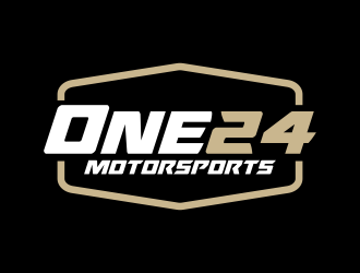 ONE24 Motorsports logo design by ingepro