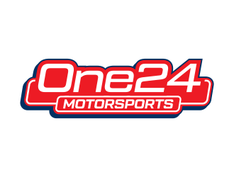 ONE24 Motorsports logo design by ingepro