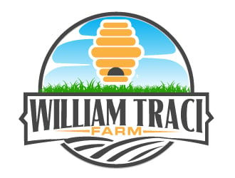 William Traci Farm/ WTF logo design by ElonStark