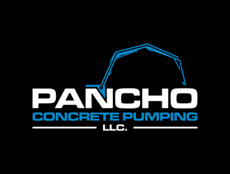 Pancho Concrete Pumping LLC. logo design by .::ngamaz::.