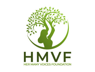 Her Many Voices Foundation logo design by iamjason