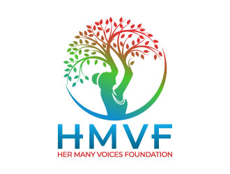 Her Many Voices Foundation logo design by iamjason