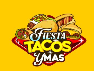 Fiesta Tacos Y Mas Logo Design - 48hourslogo