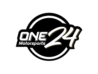 ONE24 Motorsports logo design by andawiya