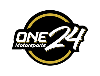 ONE24 Motorsports logo design by andawiya